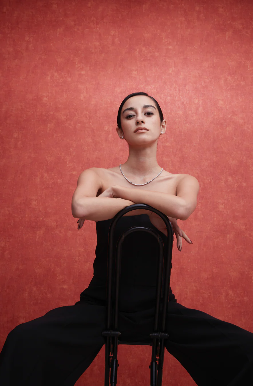 15ct Tennis Necklace Yellow Gold - Image 4