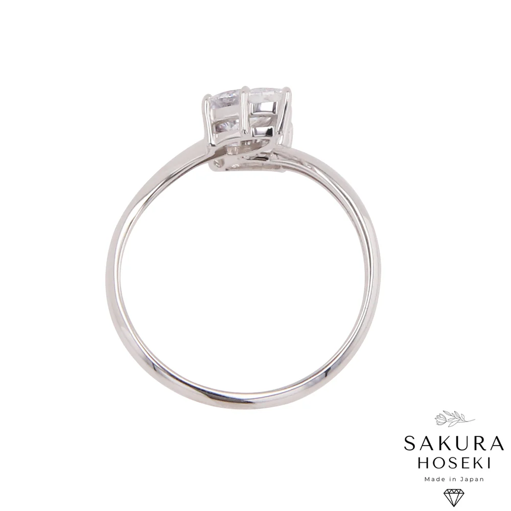 Double Pear White Gold - Image 3