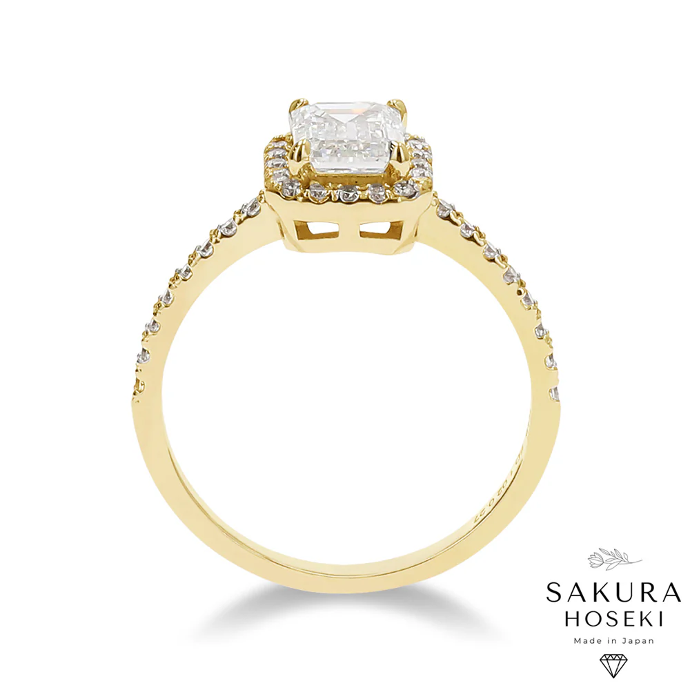 Emerald Ring Yellow Gold - Image 5