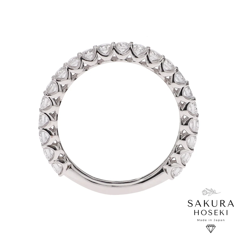 Eternity Ring White Gold - Image 3