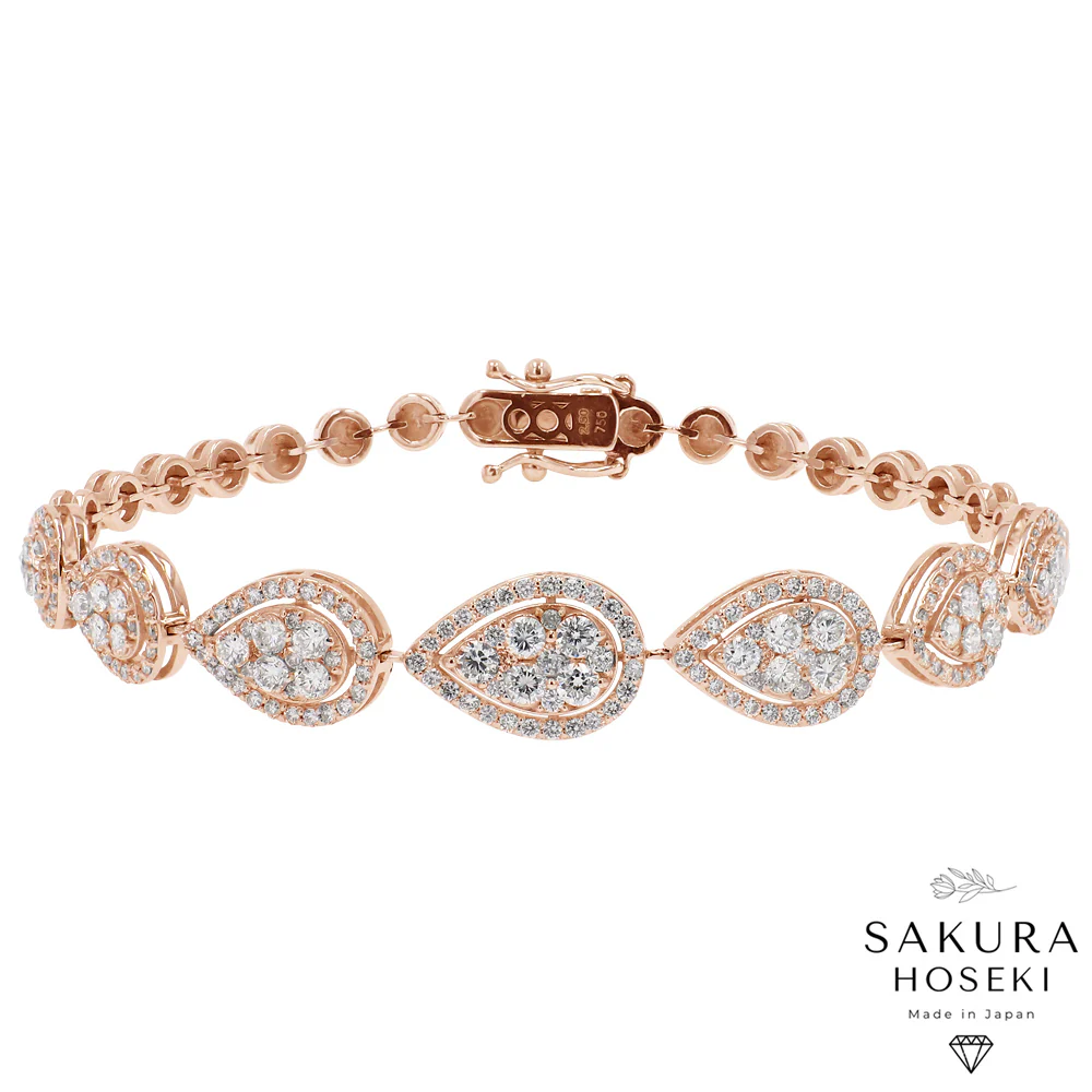 Pear Bracelet Rose Gold - Image 3