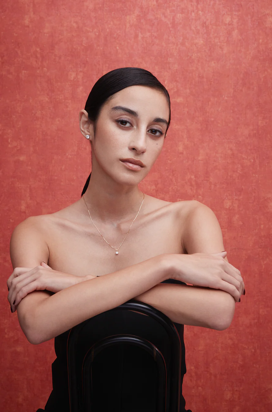 Solitaire Pendant Rose Gold - Image 8