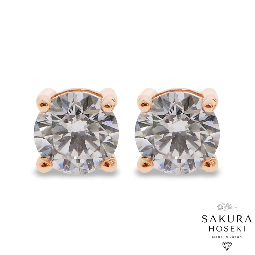 Studs Rose Gold - Image 9